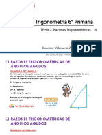Razones Trigonométricas 6° Prim