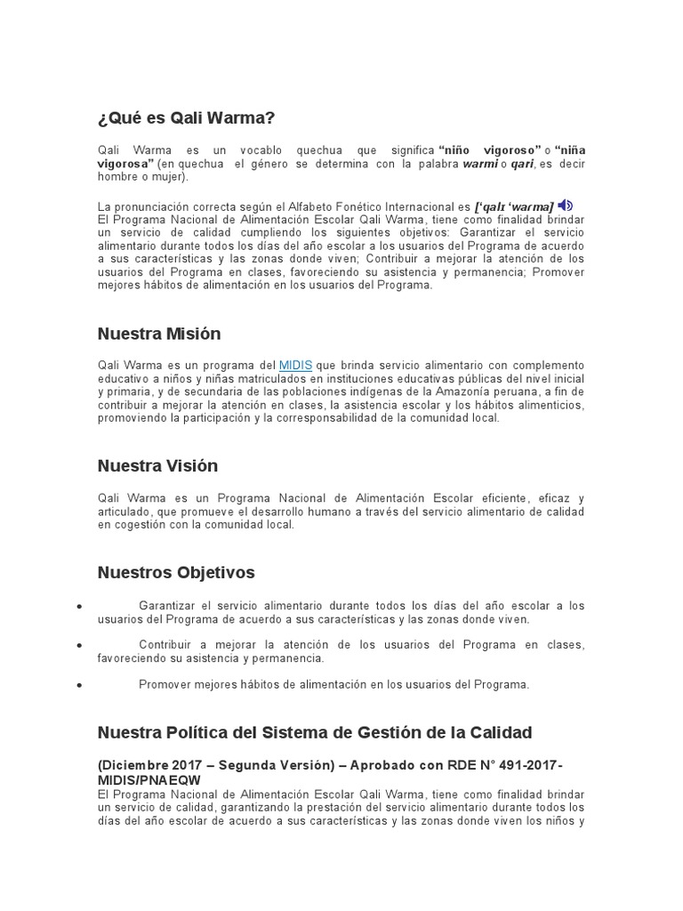 qu-es-qali-warma-pdf-gesti-n-de-la-calidad-calidad-comercial