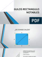 Triangulos Rectangulo Notables