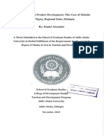 Thesis On Tourism PDCT DVT PDF