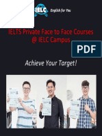 Paket IELTS Face To Face IELC