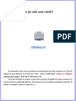 Ce Și Cât Am Citit PDF