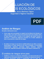 5.3 EVALUACIÓN DE RIESGOS ECOLÓGICOS Aldo de Jesús Martínez Olguín  Seguridad e Higiene Industrial