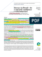 3) Financial Literacy in Brazil – Do Knowledge and Selfconfidence Relate With Behavior