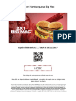 2x1 en Hamburguesa Big Mac: Lgc8Be