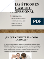 Dilemas éticos y acoso laboral