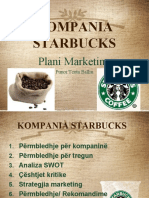 Starbucks Plani Marketing