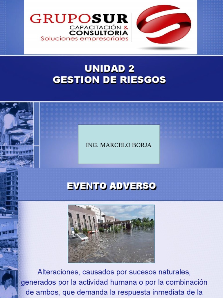 Gestión de Riesgos en Desastres | PDF | Riesgo | Vulnerabilidad