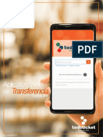 Manual 2019 de Uso Aplicativo Web Todoticket PDF