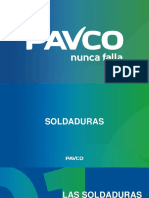 SOLDADURAS Y PEGAMENTOS PAVCO (PRESENTACION)