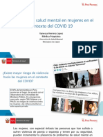 Tema 8 Cuidado de La Salud Mental en Las Mujeres en El Contexto Del COVID-19 PDF
