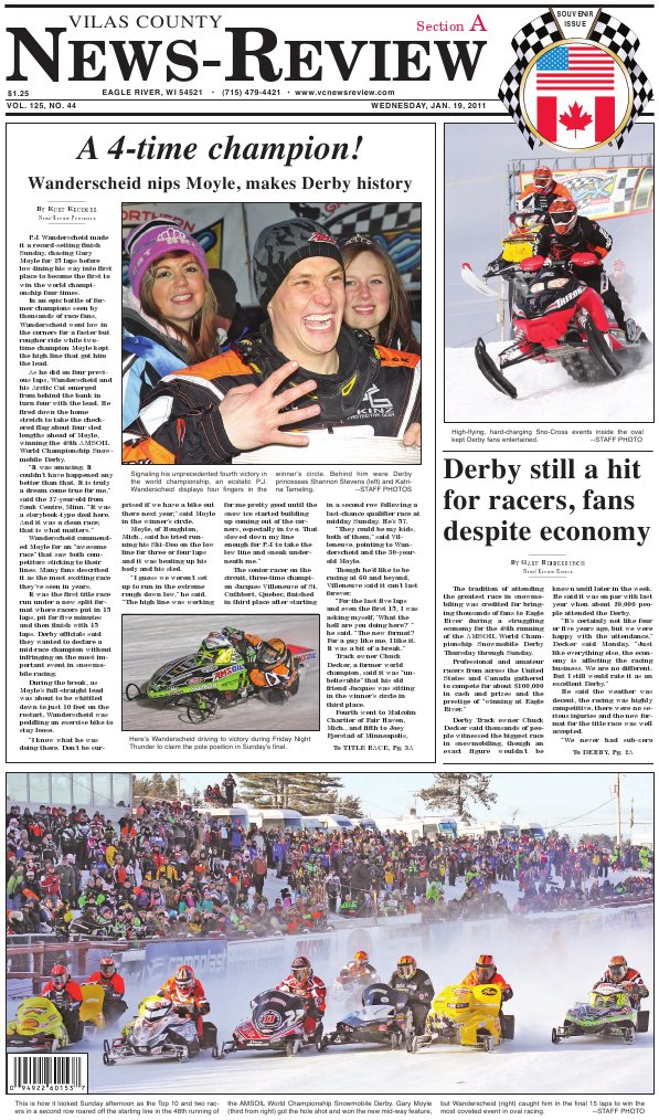Vilas County News-Review, Jan. 19, 2011 | PDF | Business
