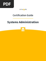 Systems Administration Certification Guide