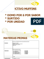 Instructivo de Elaboracion de Muffin Domo X 6 y X Unidad