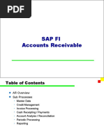 Sap Fi Accounts Receivable