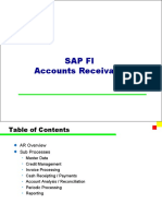 Sap Fi Accounts Receivable