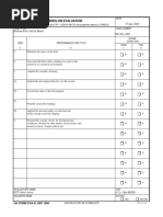 DA Form 5164-R Hands-On Evaluation