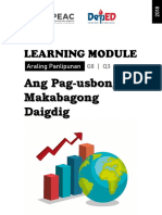 Learning Module: Ang Pag-Usbong NG Makabagong Daigdig
