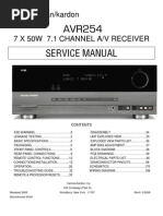 Download HarmanKardon AVR 254 service manual by jrubins SN47113554 doc pdf