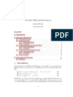 Partiella Differentialekvationer