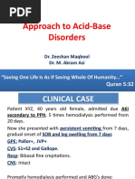Acid-Base Worksheet | PDF | Intensive Care Medicine | Clinical Medicine