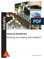 B General Guidelines Bonding and Sealing with Sikaflex