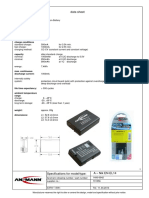 EN-EL 14 Nikon Batery Diagram PDF