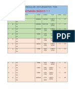 Horario