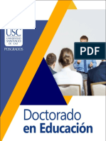 Usc-Brochure Doctorado Educacion 2019