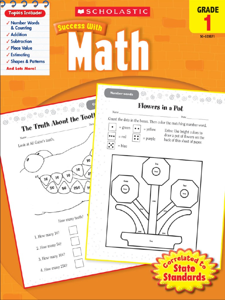 Scholastic Success with Math grade 1.pdf Symmetry Physics & Mathematics