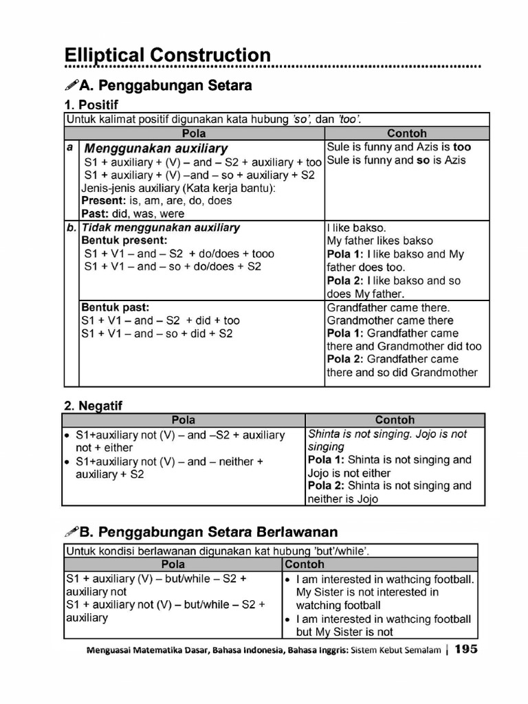 Elliptical Construction