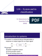 L06 - System and Its Classification