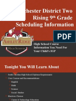 9th Grade Course Selection Guide