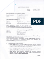 Pengawas Renovasi LT 4 & 9 Dan Koridor Kantor Pusat Ketenagakerjaan 2015