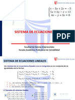 Sistema de Ecuaciones 3X3