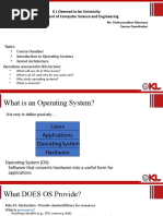 K L Deemed To Be University Department of Computer Science and Engineering