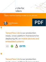 Tensorflow Lite For Microcontrollers: Deploy Machine Learning Models On Tiny Devices