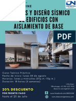 Curso Análisis y Diseño Sísmico de Edificios Con Aislamiento de Base