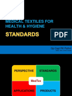 Medical Textiles For Health and Hygiene - Standards