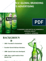 Heineken N.V: Global Branding and Advertising