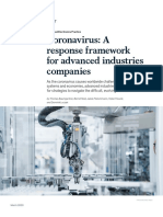 Coronavirus A Response Framework For Advanced Industries Companies VF PDF