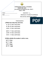 Math Practice questions and additonal notes - Block 1.docx