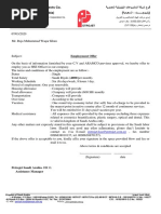 Saudi Arabia Employment Contract Template | PDF | Travel Visa | Economies
