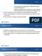 17-13 Adjacencies and Passive Interfaces