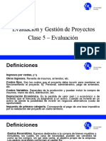 Clase 5 - Evaluacion