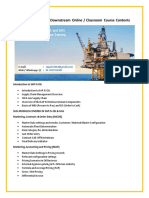 SAP IS OIL and Gas Downstream Online / Classroom Course Contents