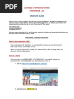 Cambridge One Student Guide | PDF