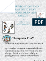 Communicating Through Therapeutic Play With Children And Families