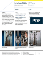 Increased Heat Exchanger Reliability: Results Solution Challenge