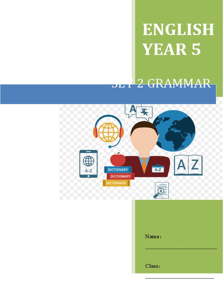 Set 2 Grammar: English Year 5 | PDF | Grammar | Syntax